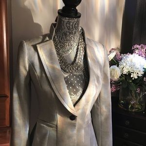 WHBM silver gray suite ....Stunning and comfy